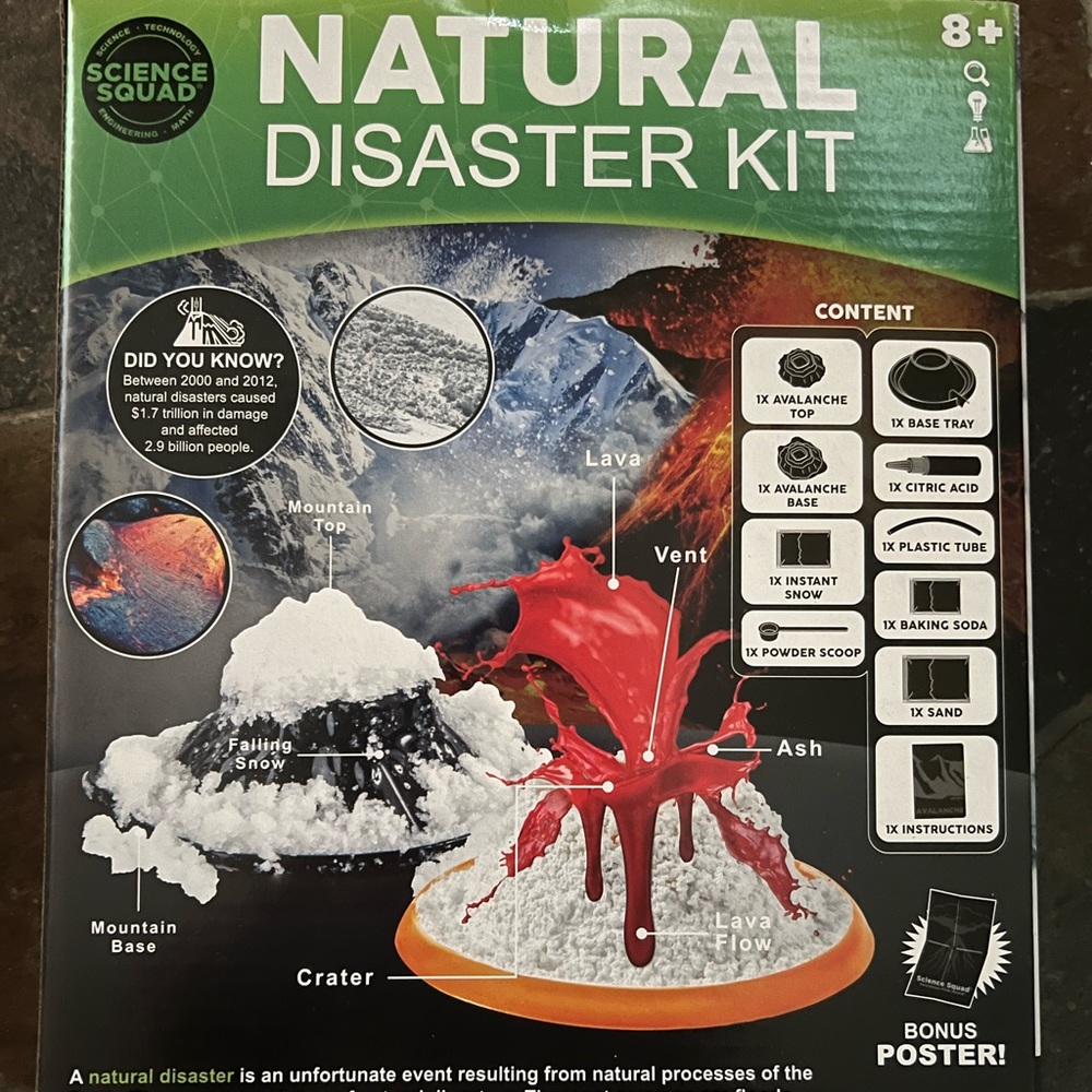 Science World Natural Disaster Kit